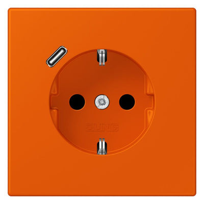 Jung LC1520-18C260 SCHUKO-Steckd.m.USB Typ C LC4320S
