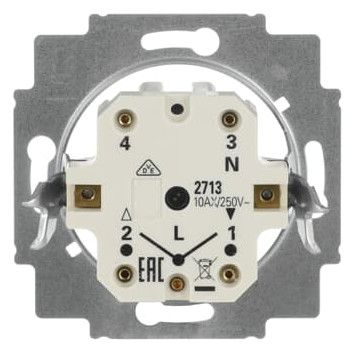 BJ 2713USL-101 Jalousieschalter f.Profilhalbzylinder 1P+N+E