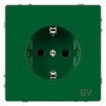 Mert MEG 2300-6004 SCHUKO-Steckdose Sonderstromkr. BRS Steckklemme grün