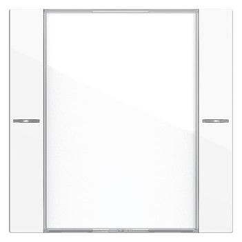 GIRA 577103 Wippenset 1f BSF Tastsensor4 System 55 Klar/Reinweiß glänzend