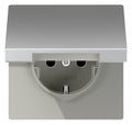 Jung AL1521KL SCHUKO Steckd.m.Klappd.