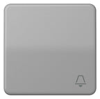 Jung CD590KGR Wippe Symbol Klingel grau