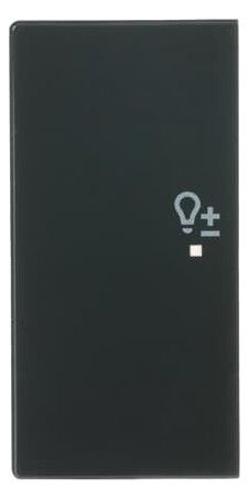 BJ 6234-21-81 Wippe links 2-fach Dimmer Busch-free@home anthrazit