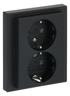 BJ 202 EUJB-885 SCHUKO® Doppelsteckdose volle Abdeckung EBS