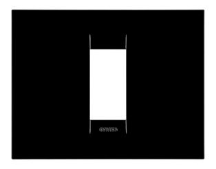GEWISS GW16401TN Abdeckrahmen GEO 1M Schwarz