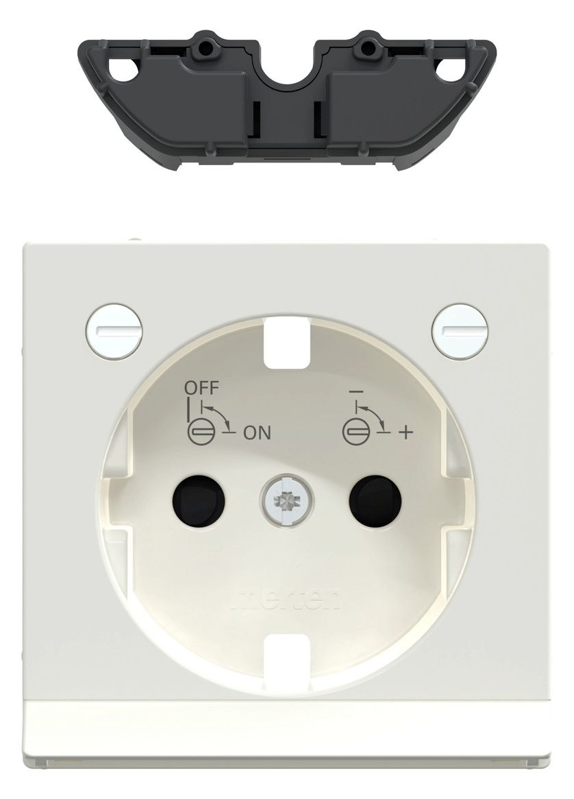 Mert MEG 2334-0319 Erweiterungsset LED f.Steckdose polarweiß glänzend System M