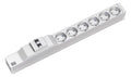 Bachmann 333.412 19" 1HE 6xSchuko 1xLS Strom 2m Schuko