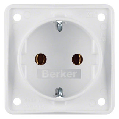 Berker 947782502 Steckdose SCHUKO Integro polarweiß matt