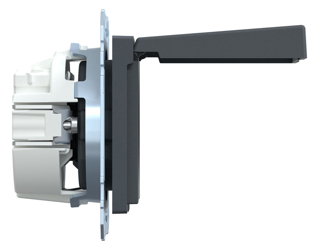 Mert MEG 2314-0414 SCHUKO-Steckdose BRS Klappd. IP44 StK anthrazit System M