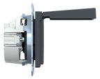 Mert MEG 2314-0414 SCHUKO-Steckdose BRS Klappd. IP44 StK anthrazit System M