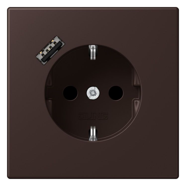 Jung LC1520-18A252 SCHUKO-Steckd.m.USB Typ A LC4320J