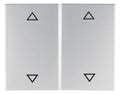 Berker 14357203 Wippe m.Aufdruck Symbol Pfeile K.5 Alu