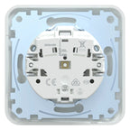 Mert MEG 2301-1025 SCHUKO-Steckdose StK volle Platte aktivweiß glänzend 1-M