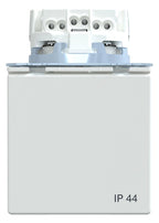 Mert MEG 2314-6035 SCHUKO-Steckdose m.Klappdeckel IP44 BRS StK Lotosweiß