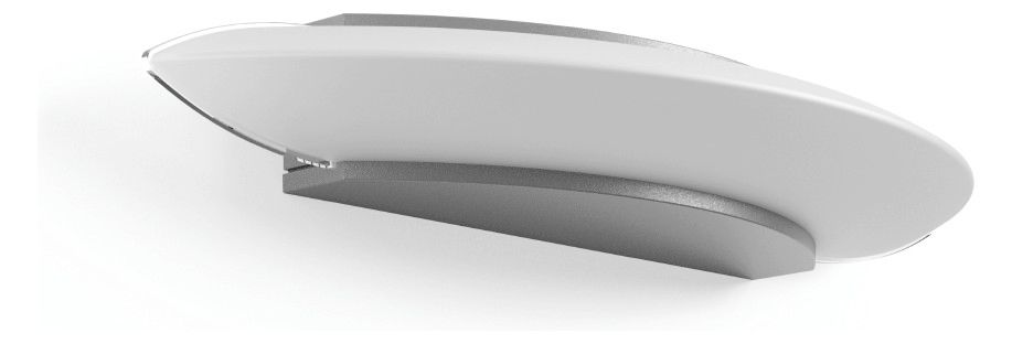 RZB 311673.004.1.76 Wandleuchte LED 24W-4000K 210x597x83 dim.DALI 2150lm