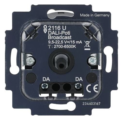 BJ 2116 U DALI-Potenziometer-Einsatz tunable white Busch-Dimmer