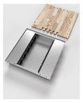 Bodensteckdose 8810B 5x Schuko 5x RJ45 2fach belegbar 8810B-2-0