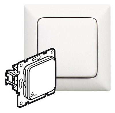 Legrand 776704 Einsatz Taster Wippe Feuchtraum Unterputz Creo ultraweiß