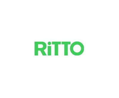Ritto 1883450 Portier Rahmen AP 4fach graubraun