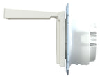 Mert MEG 2314-0319 SCHUKO-Steckdose BRS Klappd. IP44 StK polarweiß glänz. Sys.M