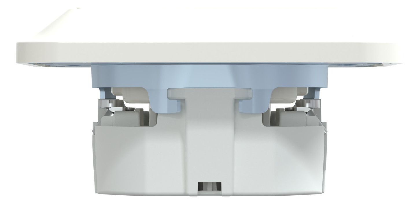 Mert MEG 2301-1219 SCHUKO-Steckdose StK volle Platte polarweiß glänz.ATELIER-M