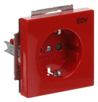 BJ 20 EUCKS/DV-12-82- SCHUKO Steckdosen-Einsatz rt RAL3020 future
