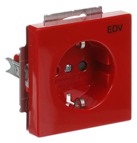 BJ 20 EUCKS/DV-12-82- SCHUKO Steckdosen-Einsatz rt RAL3020 future