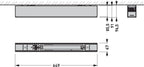 Leuchteneinsätze Yonos D/H Linse si recht.ETDD 7,60W 1000lm 90 (L) IK03