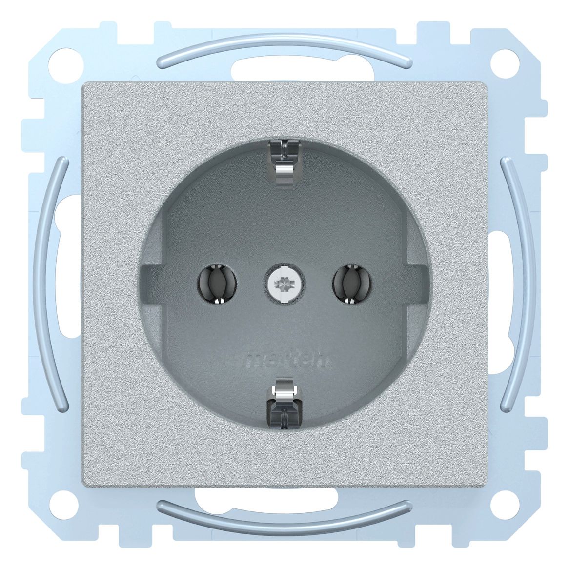 Mert MEG 2301-0460 SCHUKO-Steckdose StK aluminium System M
