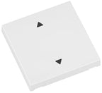 ELDAT RTS22-ACC-03-02P Wippe AUF/ZU Format 55 weiß für Wandsender RTS22