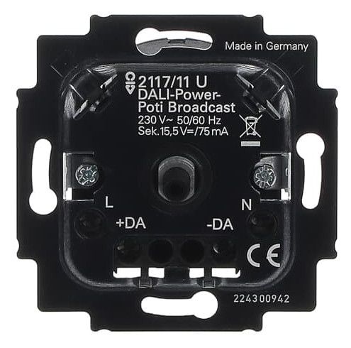 BJ 2117/11 U DALI-Power-Poti Broadcast Busch-Dimmer