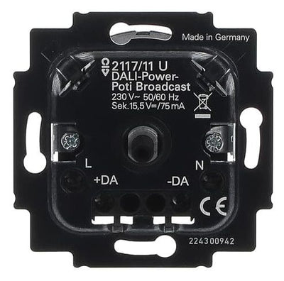 BJ 2117/11 U DALI-Power-Poti Broadcast Busch-Dimmer