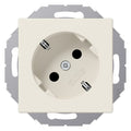 Jung A520-45N SCHUKO Steckdose 45° o.Kralle Serie AS weiß