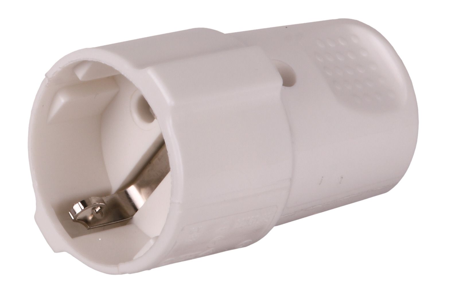 Pollmann 3051101 Schuko-Kupplung weiß