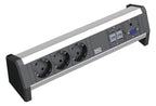 Bachmann 339.1005 DESK 3xSchuko 2xCat5e 1xVGA+Klinke GST18