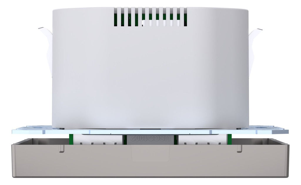 Mert MEG 2366-6050 Schuko-Steckdose m.USB Ladegerät Nickelmetallic
