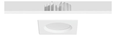 RZB 901435.002 Einbaudownlight LED 13,1W-3000K 130x130x83,107° 570lm