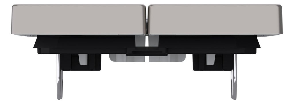 Mert MEG 3420-6050 Doppelwippe Kontroll fenster Nickel metallic