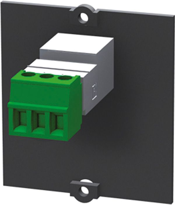 Bachmann 917.091 Rahmen Miniklinke 3,5mm Stereo Schraubklemme