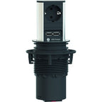 Bachmann 928.017 ELEVATOR 1xSchuko 1xUSB Charger Strom 2m Schuko