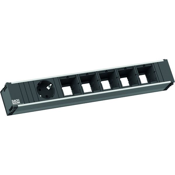 Bachmann 912.004 CONI 1xSchuko 5xABD
