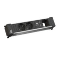 Bachmann 916.0514 Power Frame 2xSchuko 1xUSB Charger 1xABD Strom 0,2m GST18