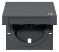 GIRA 494228 Abdeckung SCHUKO-Steckdose KD+ Shutter System 55 Anthrazit
