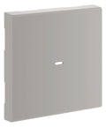 Hager GW1CLAN Wippe 1fach Linse f.Tastsensormodul 55mm hfr lack Alu
