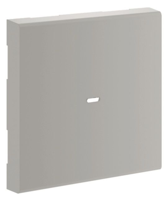 Hager GW1CLAN Wippe 1fach Linse f.Tastsensormodul 55mm hfr lack Alu