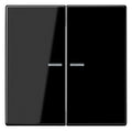 Jung LS995KO5SW Wippe Serienschalter m.Lichtleiter schwarz