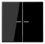 Jung LS995KO5SW Wippe Serienschalter m.Lichtleiter schwarz