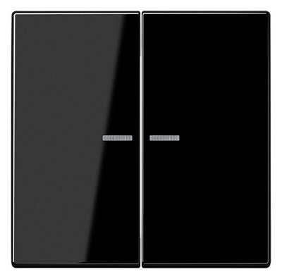 Jung LS995KO5SW Wippe Serienschalter m.Lichtleiter schwarz