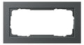 GIRA 100223 Abdeckrahmen 2f o.Mittelsteg E2 Anthrazit