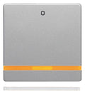 Berker 16246084 Wippe m.Linse orange+ Aufdruck 0 Q.1/Q.3 alu samt lackiert